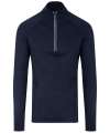 JC030 Flex Half Zip Top French Navy colour image